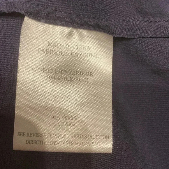 THEORY silk blouse size M - Picture 5 of 5